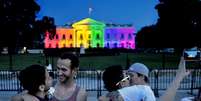 Obama quis sair de Casa Branca para celebrar casamento gay, mas foi impedido  Foto: Washington Post / Reprodução