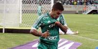 Dudu foi o grande nome da vitoria do Palmeiras ao marcar dois gols  Foto: Chico Ferreira / Futura Press