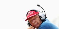 Niki Lauda criticou o desempenho do carro da Ferrari  Foto: Getty Images