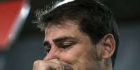 Casillas chorou ao se despedir do Real Madrid  Foto: Emilio Naranjo / EFE