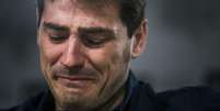 Casillas chorou ao se despedir do Real Madrid  Foto: Emilio Naranjo / EFE