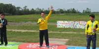 Felipe Wu foi ouro no tiro esportivo neste domingo  Foto: COB / Divulga&ccedil;&atilde;o