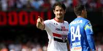 Alexandre Pato ainda pertence ao Corinthians  Foto: Luis Moura / Gazeta Press