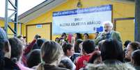 Escola onde estudavam duas das crianças que morreram por conta da meningite em Cachoeirinha  Foto: Katia Freitas / Prefeitura de Cachoeirinha