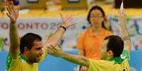 Dupla masculina fez história ao chegar à final de badminton nos Jogos Pan-Americanos de Toronto  Foto: Osmar Portilho / Terra