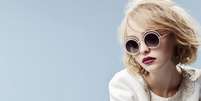 Lily-Rose Depp para campanha de &oacute;culos Pearl da Chanel  Foto: Karl Lagerfeld/ Chanel / Divulga&ccedil;&atilde;o