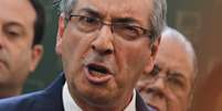 Eduardo Cunha nega ter recebido propina em esquema envolvendo a Petrobras  Foto: Antonio Cruz / Agência Brasil