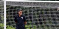 Osorio se ausentou do treino do São Paulo para viajar ao Paraguai e assistir a Guaraní x River Plate  Foto: duardo Viana