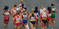 Prova feminina da maratona foi realizada na manhã deste sábado em Toronto  Foto: Osmar Portilho / Terra