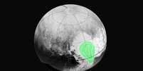  Sonda captou traços fortes de monóxido de carbono em região "do coração" de Plutão  Foto: Nasa