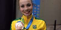 Brasileira conquistou segundo bronze no Pan  Foto: @timebrasil / Twitter