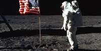 Missão Apollo 11 chegou à Lua em 20 de julho de 1969  Foto: NASA/Handout / Getty Images