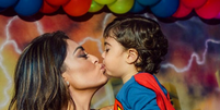 Juliana Paes posta no Instagram declaração de amor ao filho Antônio, que recentemente completou 2 anos  Foto: @Juliana Paes / Instagram/Reprodução