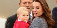 Primeiro filho do príncipe William com Kate Middleton, George Alexander Louis completa 2 anos nesta quarta-feira (22). Ele é o terceiro na linha de sucessão da família real, atrás do pai e do avô, o príncipe Charles.  Foto: Getty Images 