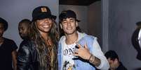 Ludmilla e Neymar  Foto: Leo Franco / AgNews