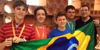 Os estudantes foram selecionados através da Olimpíada Brasileira de Matemática (OBM)  Foto: Divulgação