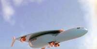 Esta será a aparência do Concorde 2.0 hipersônico caso ele chegue a ser produzido algum dia  Foto:  PatentYogi