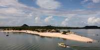 Praias, como as de Alter do Chão, são visitadas durante as viagens  Foto: Governo do Pará/Divulgação