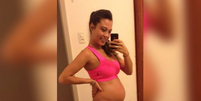 Sabrina Kanai anuncia gravidez após eliminação do programa Masterchef Brasil  Foto: @Sabrina Kanai  / Instagram/Reprodução