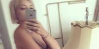 Lily Allen arrancou suspiros dos fãs ao postar selfie de lingerie  Foto: @lilyallen / Instagram / Reprodução