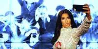 Para muitos, Kim Kardashian pode ser vista como un produto artificial, como a boneca do Museu de Madame Tussauds. Para os 43,3 milh&otilde;es de seguidores no Instagram ela &eacute; um &iacute;cone  Foto: Getty Images
