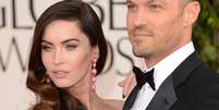 Os atores Megan Fox e Brian Austin Green na cerimônia do 70º Globo de Ouro, em Beverly Hills, Califórnia, em 2013  Foto: Jason Merritt / Getty Images