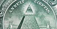 O famoso 'olho que tudo vê' está na nota de dólar e já foi vinculado aos Illuminati  Foto: Thinkstock