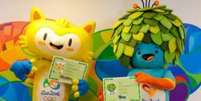 Mascotes dos Jogos Olímpicos do Rio 2016  Foto: Divulgação/BBC Brasil