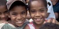Catherine e sua prima Carla, Guevedoces da República Dominicana  Foto: BBC