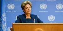 Dilma anunciou que Brasil terá como meta reduzir em 43% as emissões de gases estufa até 2030  Foto:  Roberto Stuckert Filho/PR)