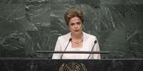 Dilma discursa na abertura de assembleia da ONU  Foto: ONU