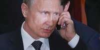 Presidente Vladimir Putin ordenou ataques russos na Síria após ter a certeza de que o avião que caiu na Península do Sinai foi derrubado pelo Estado Islâmico  Foto: Getty Images