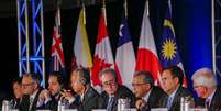 Autoridades de países do Pacífico durante reunião para acordo de comércio.  Foto: Autoridades de países do Pacífico durante reunião para acordo de comércio.