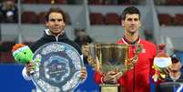 Novak Djokovic alcançou sua 22ª vitória contra Rafael Nadal e ficou a uma de igualar o duelo  Foto: Getty Images