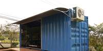 Box Container já construiu sedes de agências de viagens, restaurantes e lojas  Foto: Divulgação