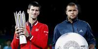 Djokovic venceu Tsonga na final do Masters 1000 de Xangai  Foto: Lintao Zhang / Getty Images