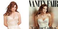 Roupa usada por Caitlyn Jenner na capa da Vanity Fair é a fantasia mais vendida no Halloween dos Estados Unidos  Foto: Spirit Halloween/@vanityfair/Instagram/Reprodução