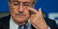 Crise de estresse levou Blatter para hospital  Foto: Philipp Schmidli / Getty Images 
