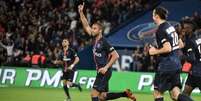 Lucas marcou o terceiro gol do PSG em vitória sobre o Toulouse  Foto: Christophe Petit Tesson / EFE