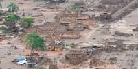 Rompimento da barragem sa Samarco causou destruição em Mariana  Foto: Agência Brasil