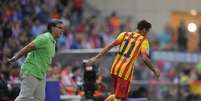 Martino e Neymar trabalharam juntos no Barcelona  Foto: Denis Doyle / Getty Images