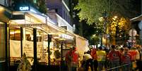 Brasileiros estavam no restaurante Le Petit Cambodge, nas proximidades do Canal Saint-Martin  Foto: Getty Images