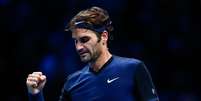 Federer teve uma partida bastante difícil contra o rival japonês  Foto: Getty Images