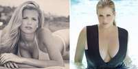 Danielle modelando antes e depois de vencer a anorexia   Foto: Danielle Braverman/ Facebook/ Reprodução