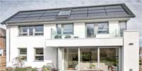 A "casa passiva" produziu quase toda a energia que consumiu  Foto: Divulga&ccedil;&atilde;o / BBC News Brasil