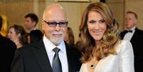 Celine Dion e o seu marido, o empresário René Angélil, em foto de 2011  Foto: Getty Images