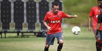 Mancuello já treinou após apresentação no Flamengo  Foto: Gilvan de Souza / Flamengo / Divulgação