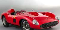 Ferrari 335 S Spider Scaglietti: leilão em fevereiro  Foto: Divulgação