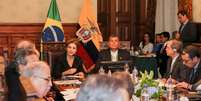 Presidente Dilma foi ao Equador para encontro da Cúpula da Comunidade dos Estados Latino-Americanos e do Caribe (Celac)  Foto: Agência Brasil