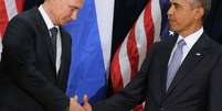 Os presidentes da Rússia e dos Estados Unidos, Vladimir Putin e Barack Obama  Foto: Getty Images